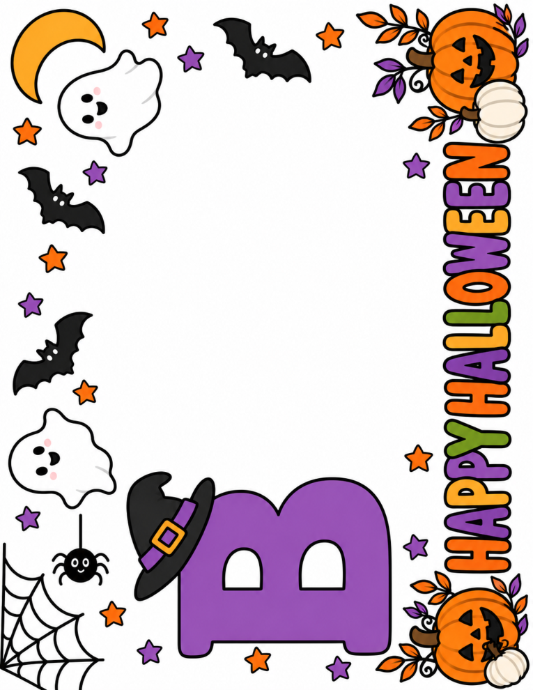 Halloween B paint craft preview